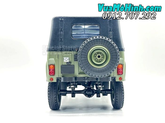Xe ô tô điều khiển từ xa WPL C94 RTR - Xe UAZ 469 huyền thoại tỷ lệ 1:12