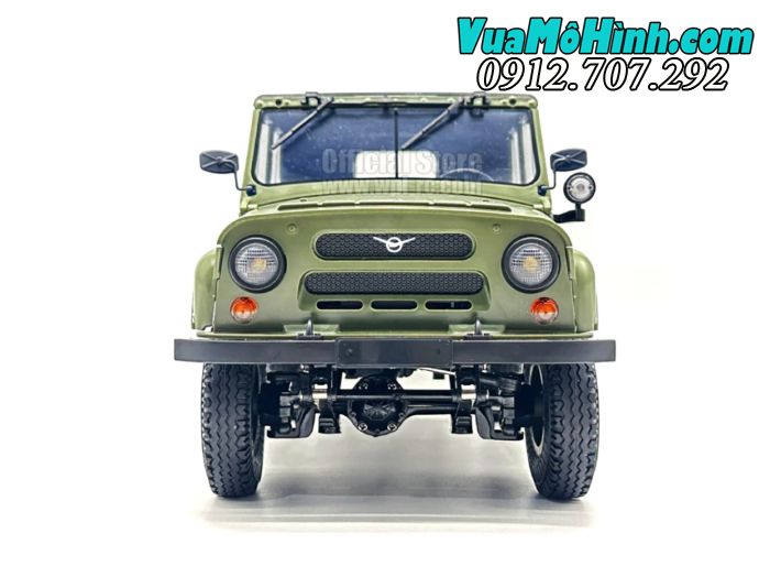 Xe ô tô điều khiển từ xa WPL C94 RTR - Xe UAZ 469 huyền thoại tỷ lệ 1:12