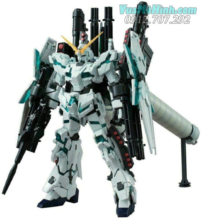 mô hình đồ chơi robot người máy biến hình lắp ráp Gundam HG 1/144 Unicorn Full amor rx-0 , rô bốt siêu nhân lắp ghép bandai