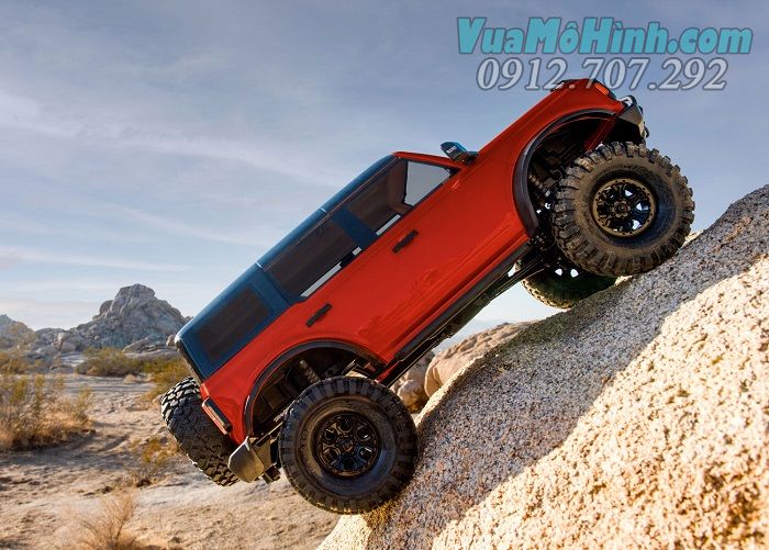 Traxxas TRX4 Ford Bronco - Xe ô tô địa hình điều khiển từ xa tỉ lệ 1/10