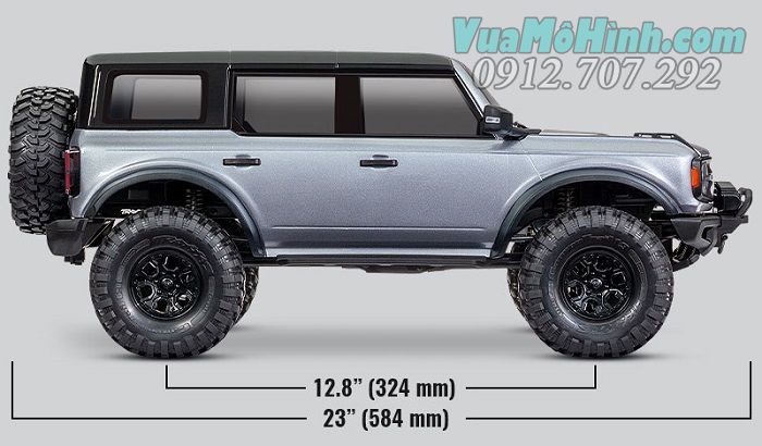 Traxxas TRX4 Ford Bronco - Xe ô tô địa hình điều khiển từ xa tỉ lệ 1/10