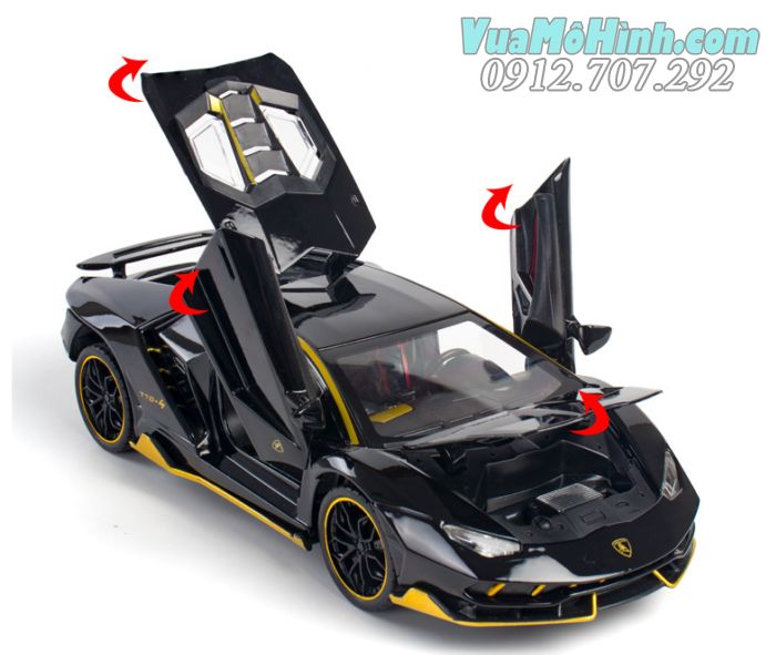 Mô hình tĩnh xe ô tô Lamborghini LP770 tỉ lệ 1:24