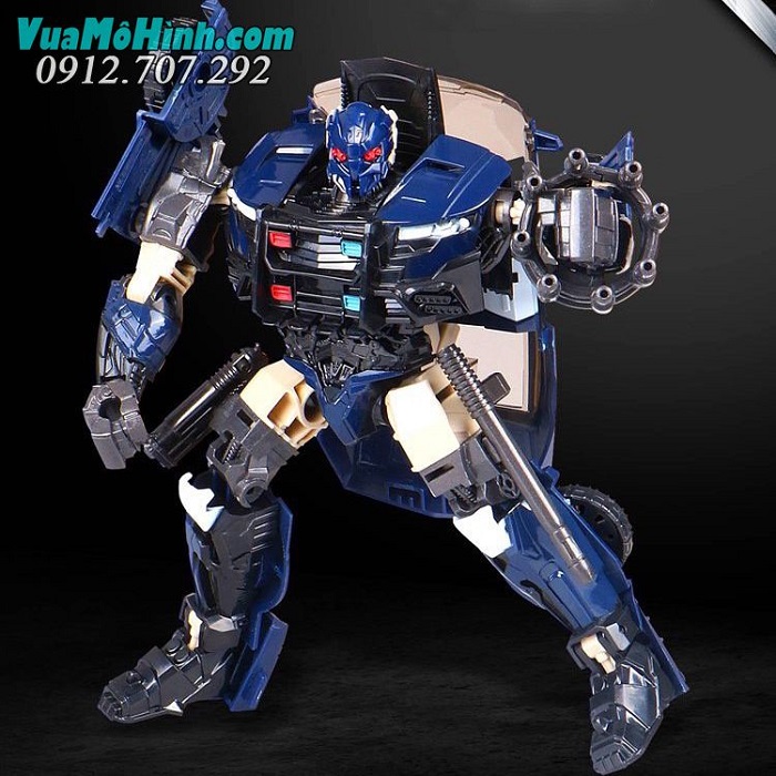 Mô hình robot transformer Barricade YS-05 H6001-5 hãng BMB cao 18cm