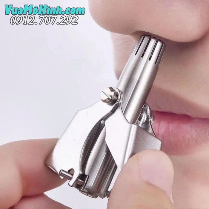 Dụng cụ cắt tỉa lông mũi inox cao cấp an toàn cho nam và nữ