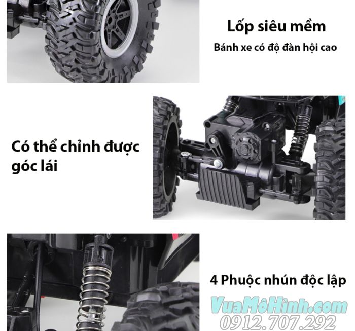 Rock Crawler xe ô tô địa hình điều khiển từ xa chính hãng giá rẻ mua bán hà nội hcm