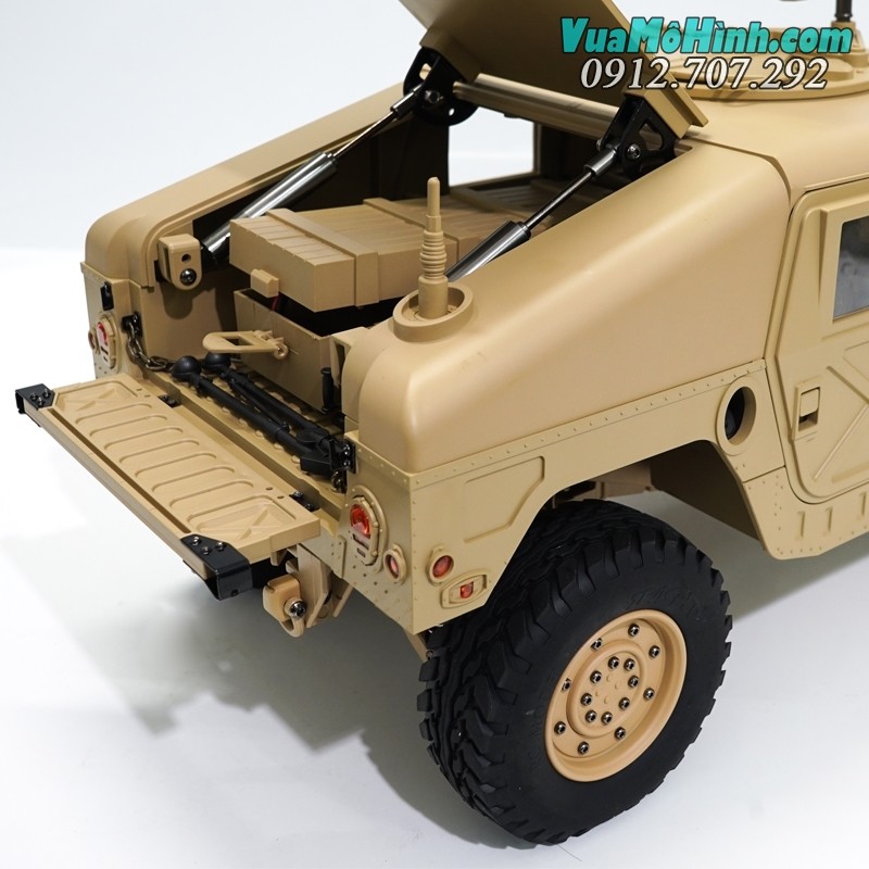 HG P408 xe ô tô mô hình quân sự điều khiển từ xa HG-P408