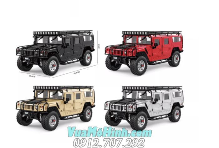 HG-P415 Xe dân sự leo núi địa hình Hummer tỉ lệ 1:10 4x4