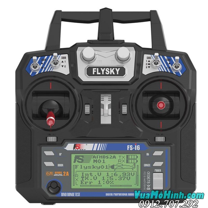 Flysky FS-i6 FSi6 FS i6 Fly Sky TX RX tay cầm điều khiển từ xa 