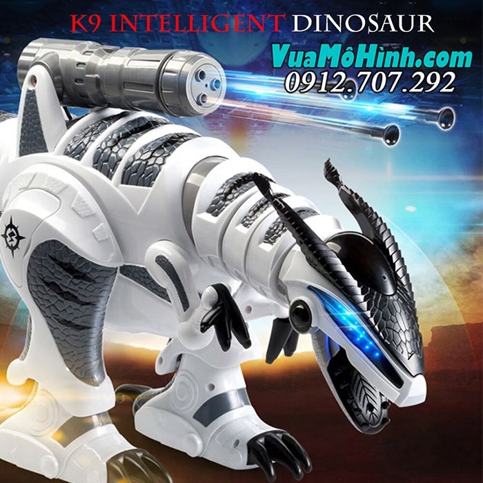 Khủng long robot rô bốt Dinosaur K9 đồ chơi thông minh điều khiển từ xa