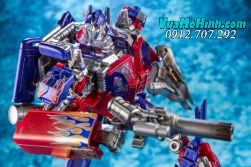 Mô hình LS-14 Transformers Optimus Prime Black Mamba mô hình người máy robot biến hình xe tải đầu kéo