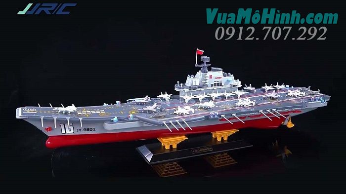 Tàu khu trục sân bay cỡ lớn T41 hãng JJRC mô hình hàng không mẫu hạm JY-9801 tàu chiến cano tàu thuỷ thuyền 