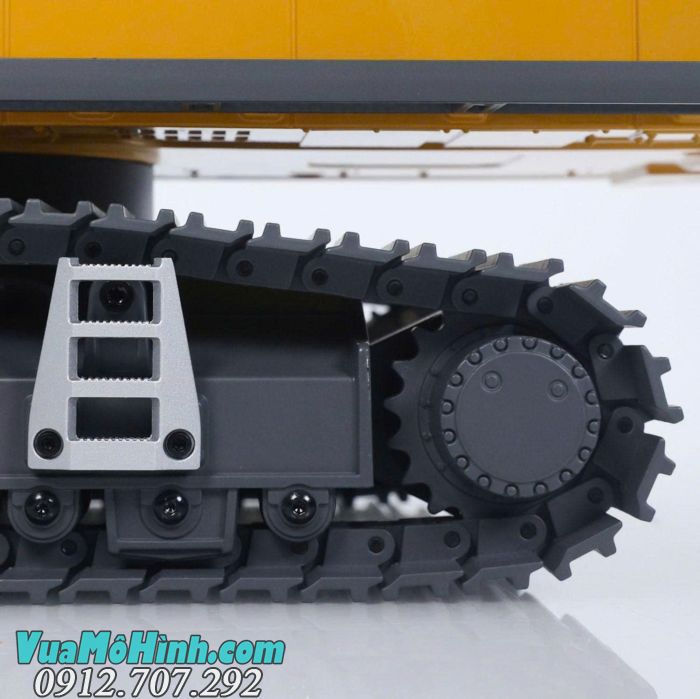 Máy xúc RC Kabolite K5901 tỷ lệ 1/18 toàn thân kim loại điều khiển từ xa