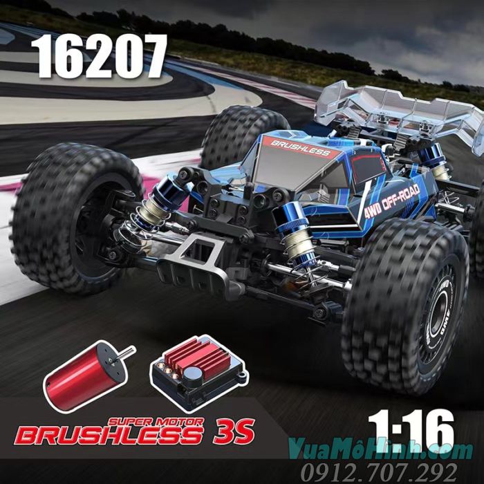 MJX Hyper go 16207 xe địa hình tốc độ cao ô tô điều khiển từ xa
