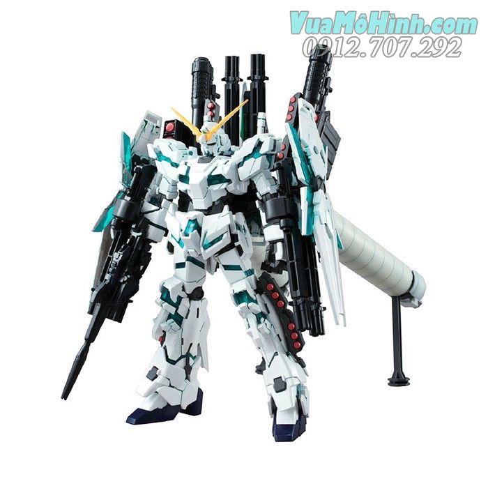 mô hình đồ chơi robot người máy biến hình lắp ráp Gundam HG 1/144 Unicorn Full amor rx-0 , rô bốt siêu nhân lắp ghép bandai