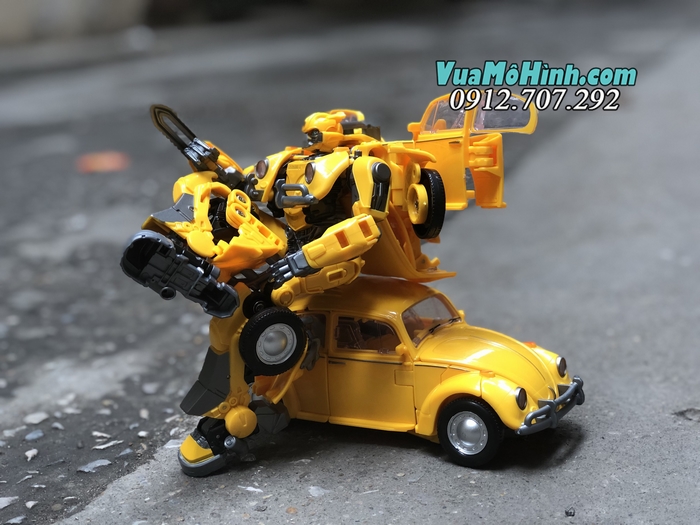 H6001-3 Bumblebee Transformers Black Mamba - Mô hình người máy robot biến hình xe ô tô Urbana 500 BMB transformer