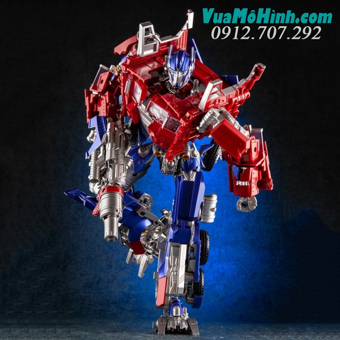 mô hình optimus prime robot lắp ghép người máy biến hình xe tải đầu kéo h6003-6 h6003 6 h60036