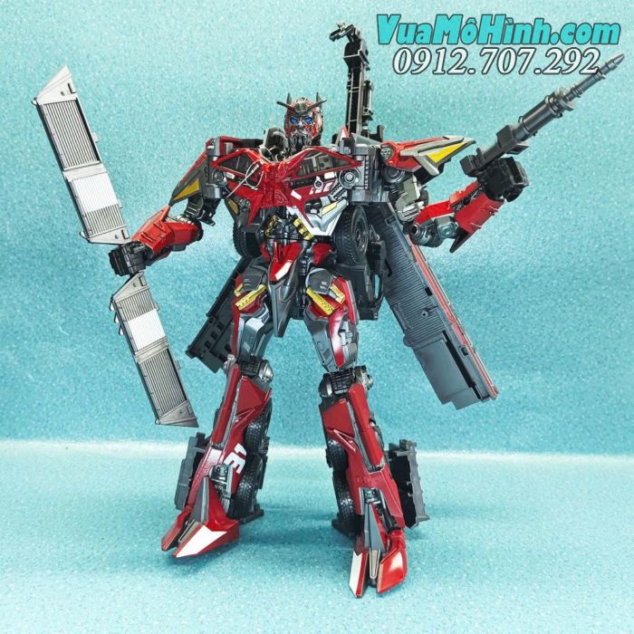 Robot Sentinel Prime biến hình xe cứu hỏa trong Transformers 3