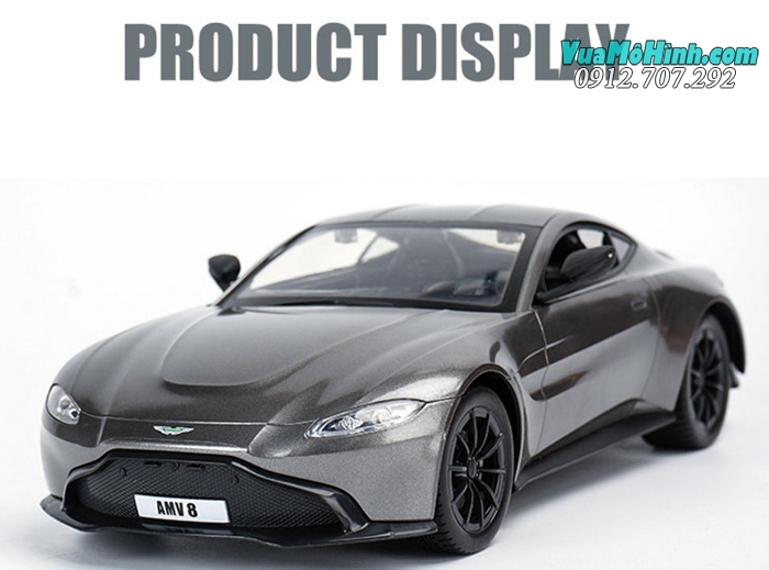 Mô hình xe Aston Martin Vantage siêu xe ô tô điều khiển từ xa tỷ lệ 1:14, sóng điều khiển 2.4Ghz cực khủng