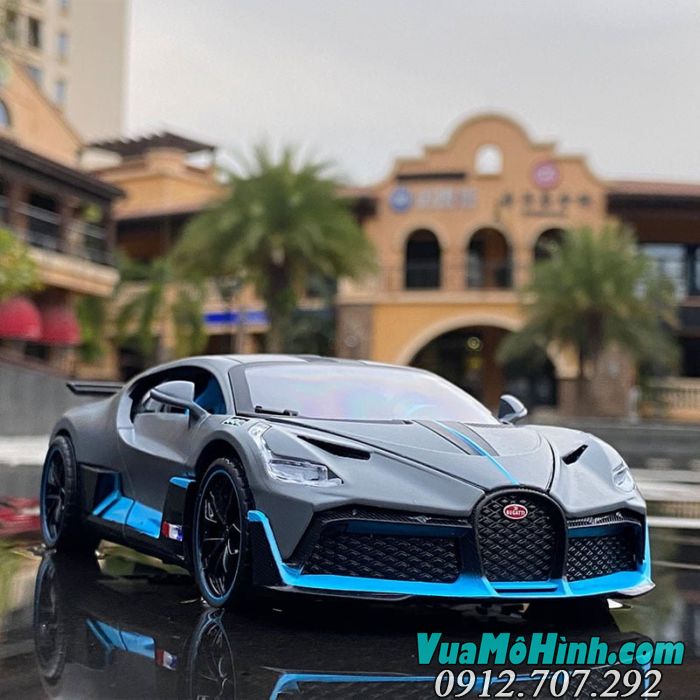 Mô hình siêu xe Bugatti Divo tỉ lệ 1/24 chính hãng 