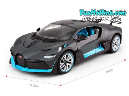 Mô hình xe Bugatti Divo ô tô điều khiển từ xa RC tỷ lệ 1:14 Rastar