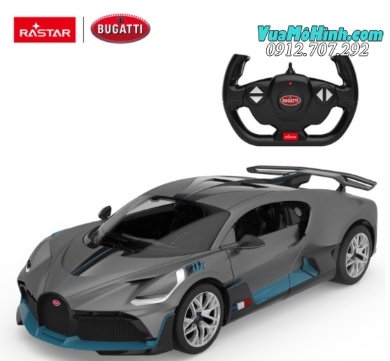 Mô hình xe Bugatti Divo ô tô điều khiển từ xa RC tỷ lệ 1:14 Rastar