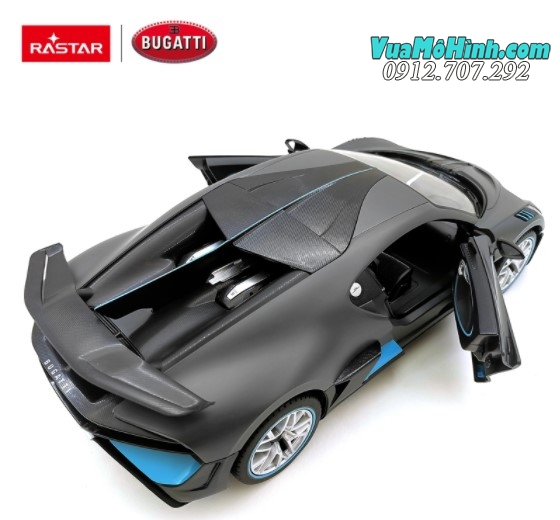 Mô hình xe Bugatti Divo ô tô điều khiển từ xa RC tỷ lệ 1:14 Rastar