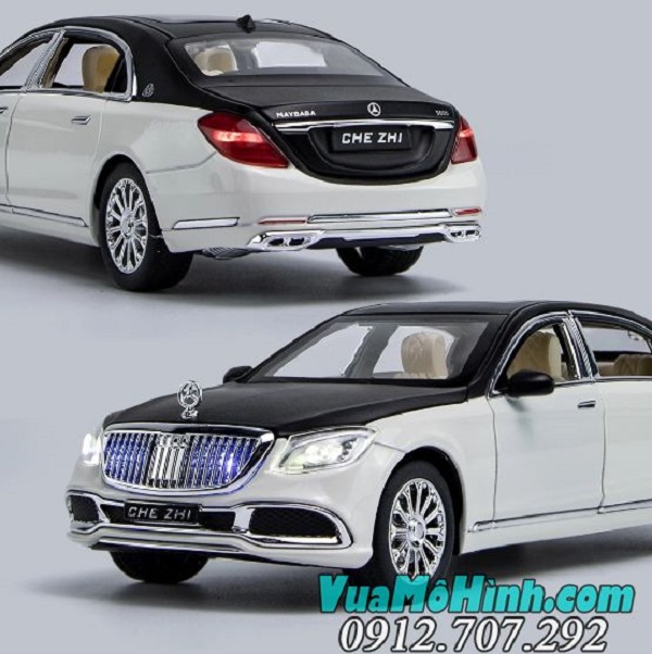 MÔ HÌNH SIÊU SANG MAYBACH MERCEDESBENZ S600 BLACK 124 XLG  Cửa Hàng Mô  Hình Autono1