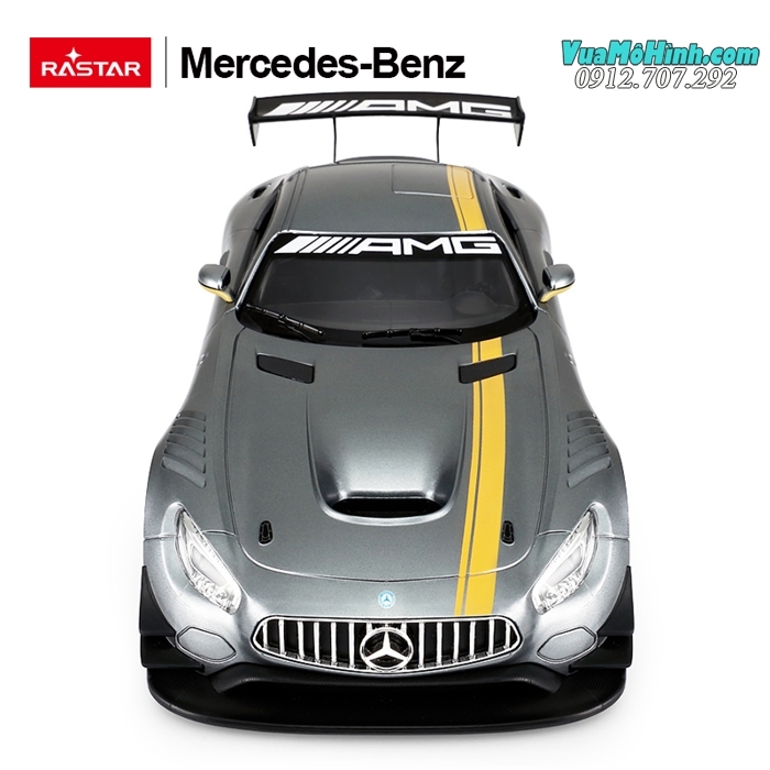 Mô hình xe Mercedes - Benz AMG GT3 siêu xe ô tô điều khiển từ xa tỷ lệ 1:14 Rastar, sóng 2.4Ghz siêu khủng