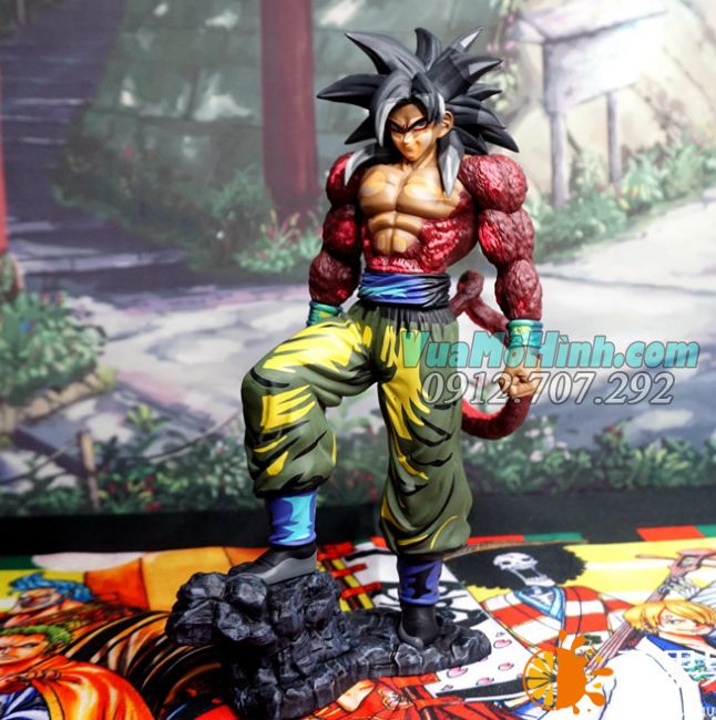 quà tặng sinh nhật cho bé trai Mô hình Son Goku SS4 7 viên ngọc rồng Dragon Ball