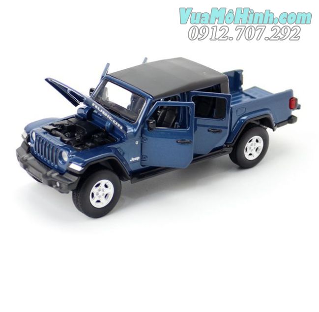 Mô hình tĩnh xe ô tô Jeep Gladiator kim loại tỉ lệ 1:32 Jackiekim