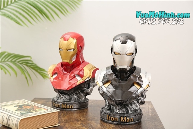 Mô hình Tượng bán thân người sắt Ironman Tony Stark MK46 Mavel Iron man