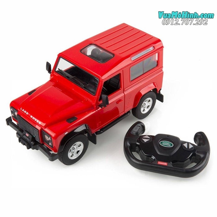 Mô hình xe Land Rover Defender ô tô điều khiển từ xa Off Road tỷ lệ 1:14 Rastar