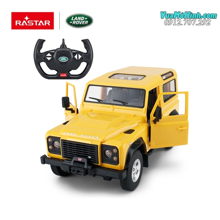 Mô hình xe Land Rover Defender ô tô điều khiển từ xa Off Road tỷ lệ 1:14 Rastar