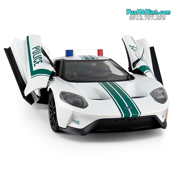 Mô hình xe Ford GT Police siêu xe ô tô cảnh sát điều khiển từ xa 1:14, cực ngầu, sóng 2.4Ghz