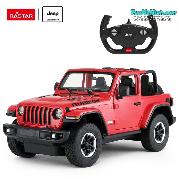 Mô hình xe Jeep Wrangler Rubicon ô tô địa hình điều khiển từ xa 1:14