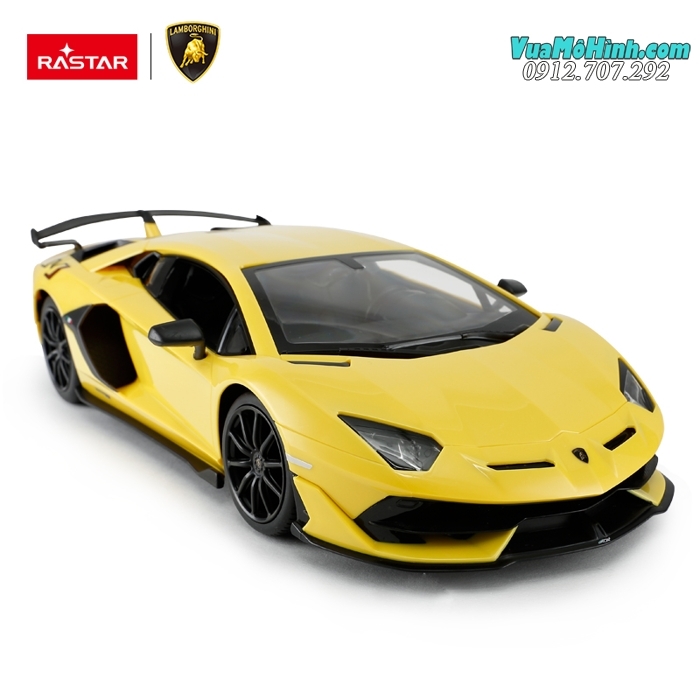 Mô hình xe Lamborghini Aventador SVJ ô tô điều khiển từ xa tỷ lệ 1:14 Rastar