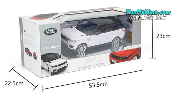 Mô hình xe Range Rover Sport  ô tô điều khiển từ xa tỷ lệ 1:14, sóng 2.4Ghz