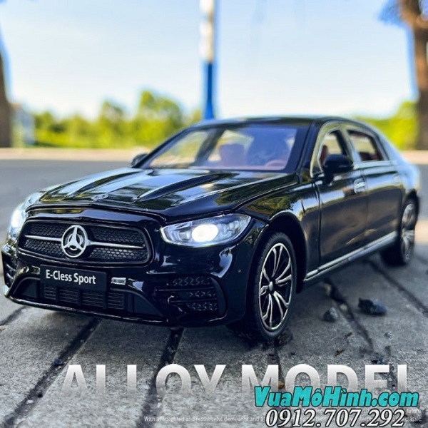 Mô hình xe ô tô Mercedes E300L tỉ lệ 1/24 mô hình tĩnh 