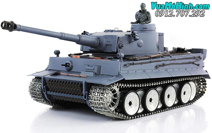 mô hình xe tăng điều khiển từ xa heng long german tiger 1 rc tank 3818-1 pro