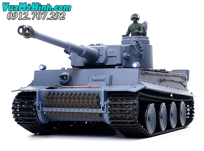 mô hình xe tăng điều khiển từ xa rc tank heng long german tiger 1 3818-1 pro