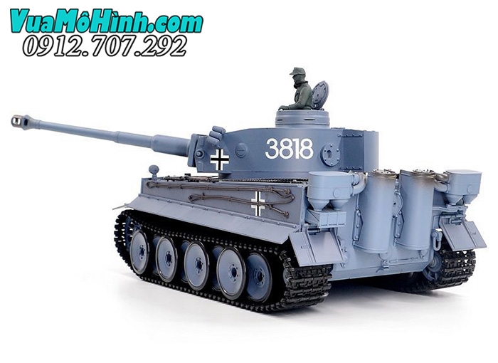 mô hình xe tăng điều khiển từ xa rc tank heng long german tiger 1 3818-1 pro