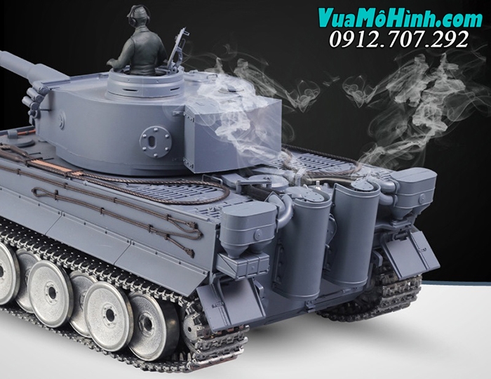 mô hình xe tăng điều khiển từ xa heng long german tiger 1 rc tank 3818-1 pro