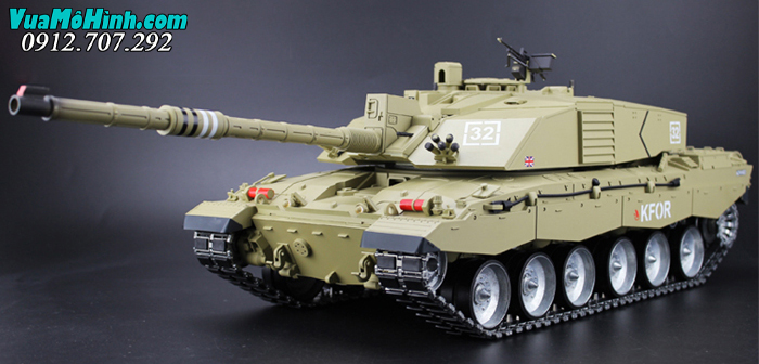 xe tăng mô hình điều khiển từ xa rc tank heng long british challenger ii 2 xích kim loại pro 3908 3908-1