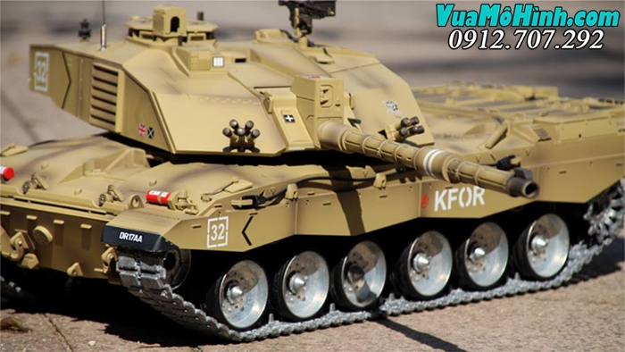 xe tăng mô hình điều khiển từ xa rc tank heng long british challenger ii 2 xích kim loại pro 3908 3908-1