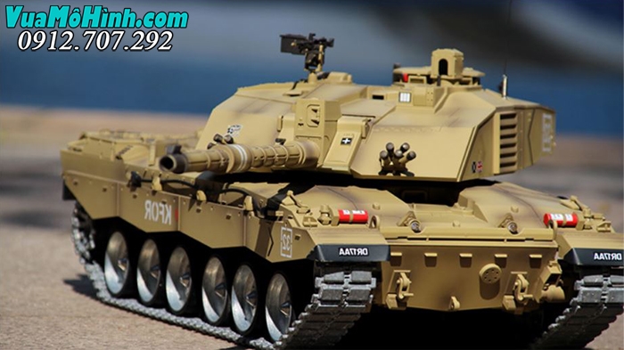 xe tăng mô hình điều khiển từ xa rc tank heng long british challenger ii 2 xích kim loại pro 3908 3908-1