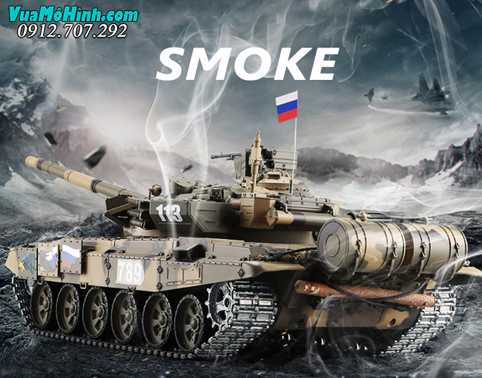 mô hình xe tăng điều khiển từ xa rc tank heng long russian t-90 t90 3938-1 phiên bản pro xích kim loại