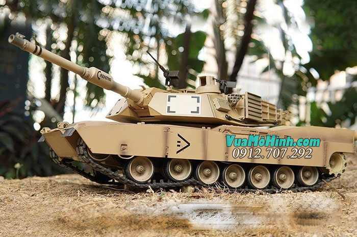 mô hình xe tăng điều khiển từ xa rc tank heng long m1a2 abrams abraham 3918 3918-1 pro xích kim loại