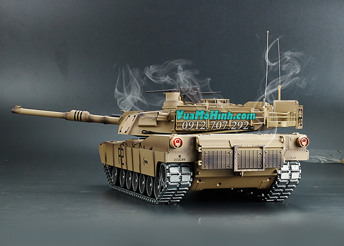 mô hình xe tăng điều khiển từ xa rc tank heng long m1a2 abrams abraham 3918 3918-1 pro xích kim loại