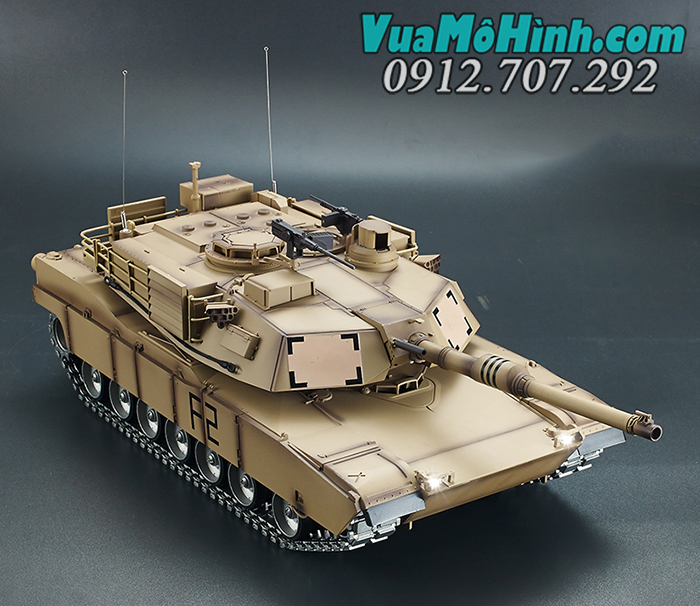 mô hình xe tăng điều khiển từ xa rc tank heng long m1a2 abrams abraham 3918 3918-1 pro xích kim loại