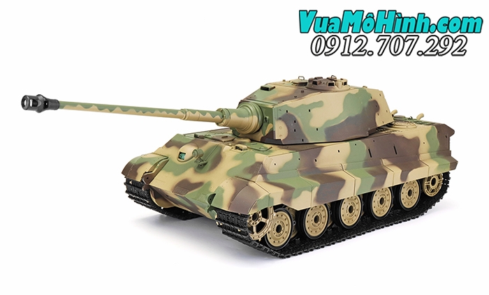 mô hình xe tăng vua hổ heng long king tiger phiên bản pro điều khiển từ xa rc tank hl 3888a-1 3888a 1 3888a1